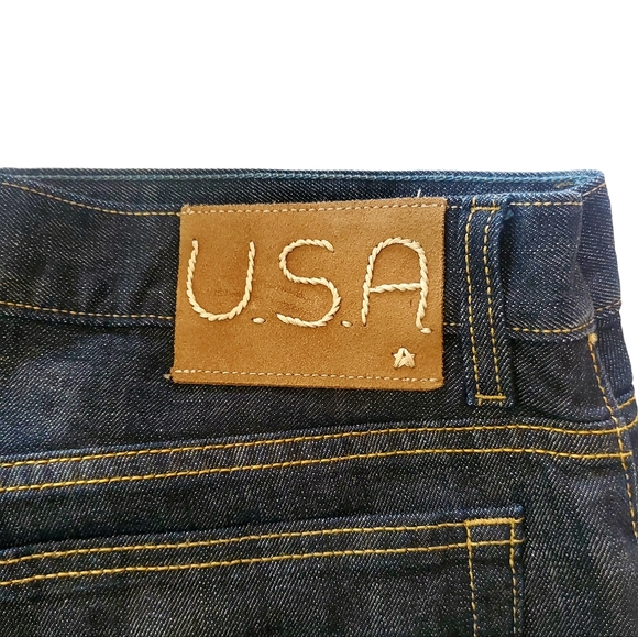 John Varvatos Star USA Authentic Fit Straight Leg Button Fly Mens Jeans 38 x 33 - Picture 8 of 8